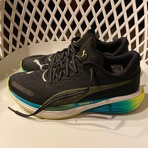 Puma Deviate Nitro 2 Black/aqua.